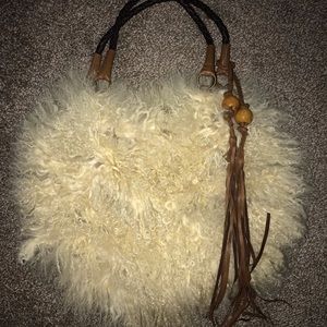 Mongolian Lamb Fur Bag
